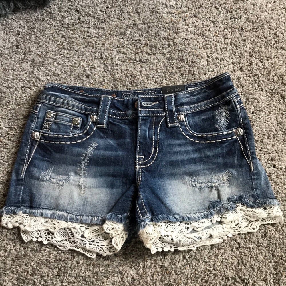 NWT miss me denim shorts
